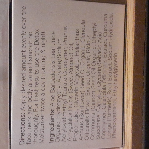 Logic Body detox moisturizer, 4 oz. Brand New. - Picture 5 of 5